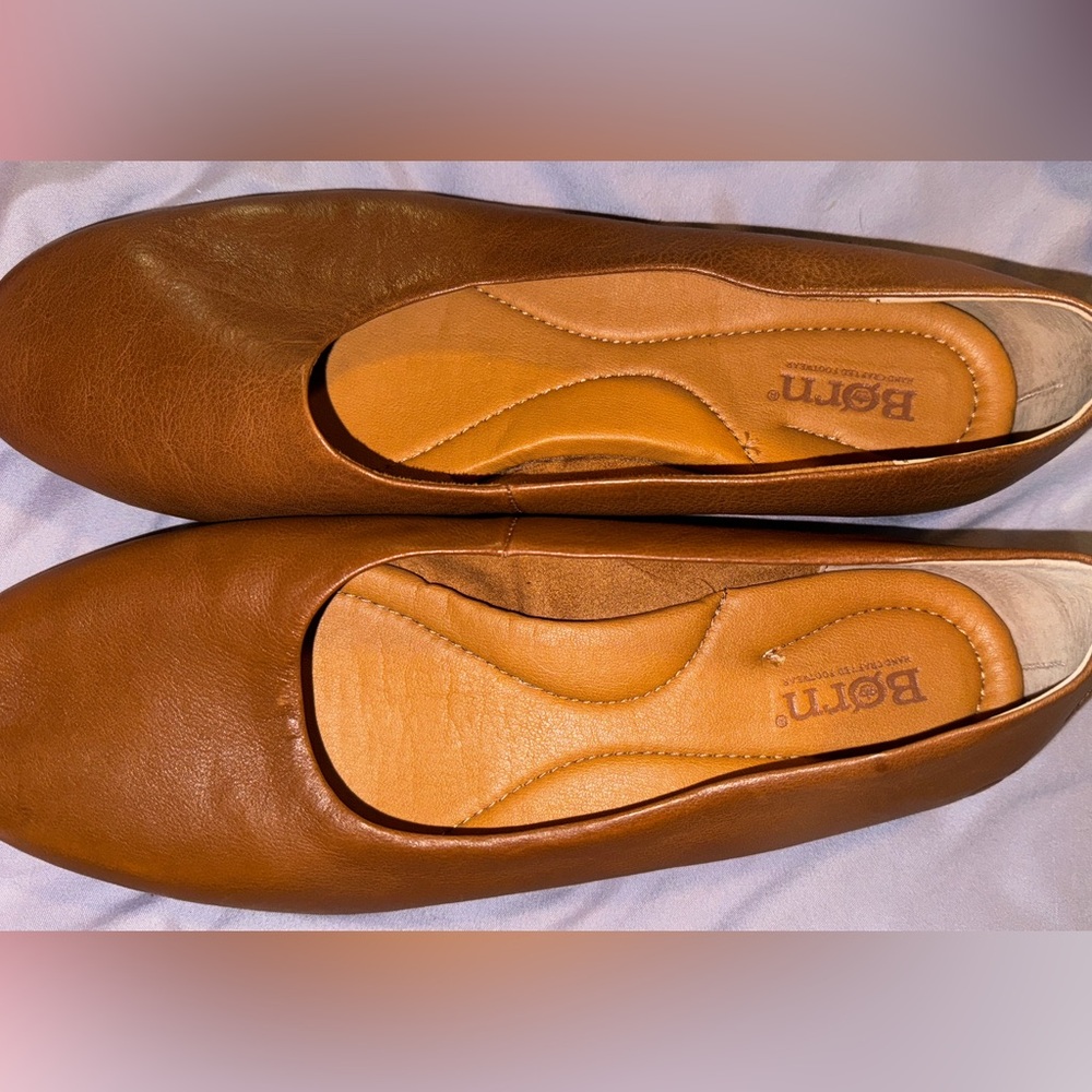 Born leather flats